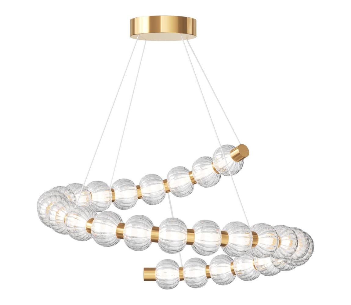 Maytoni MOD555PL-L35G3K - LED Żyrandol na lince AMULET LED/40W/230V 3000K złoty