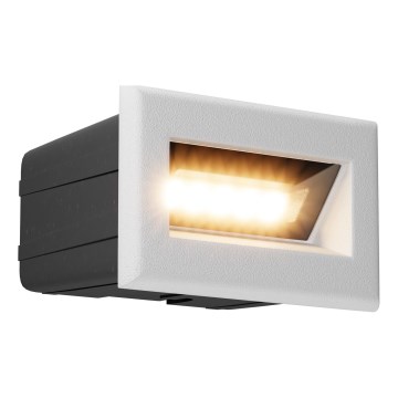 Maytoni O045SL-L3W3K - LED zewnętrzna wbudowana lampa BOSCA LED/3W/230V 3000K IP65 biały