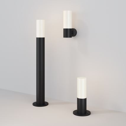 Maytoni O418FL-01B - Lampa zewnętrzna WILLIS 1xE27/60W/230V 30 cm IP54 czarny