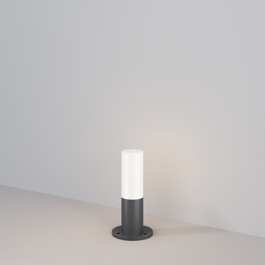 Maytoni O418FL-01GR - Lampa zewnętrzna WILLIS 1xE27/60W/230V 30 cm IP54 antracyt