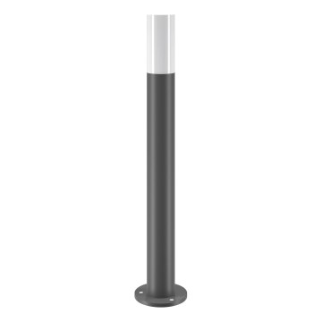 Maytoni O418FL-01GR1 - Lampa zewnętrzna WILLIS 1xE27/60W/230V 80 cm IP54 antracyt