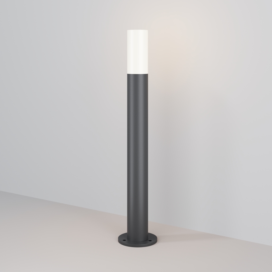 Maytoni O418FL-01GR1 - Lampa zewnętrzna WILLIS 1xE27/60W/230V 80 cm IP54 antracyt