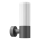 Maytoni O418WL-01GR - Kinkiet zewnętrzny WILLIS 1xE27/60W/230V IP54 antracyt