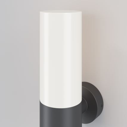 Maytoni O418WL-01GR - Kinkiet zewnętrzny WILLIS 1xE27/60W/230V IP54 antracyt