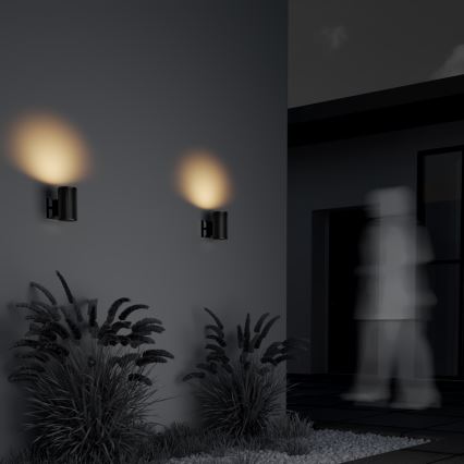 Maytoni O419WL-01B - Zewnętrzny kinkiet RANDO 1xE27/60W/230V IP54 czarny