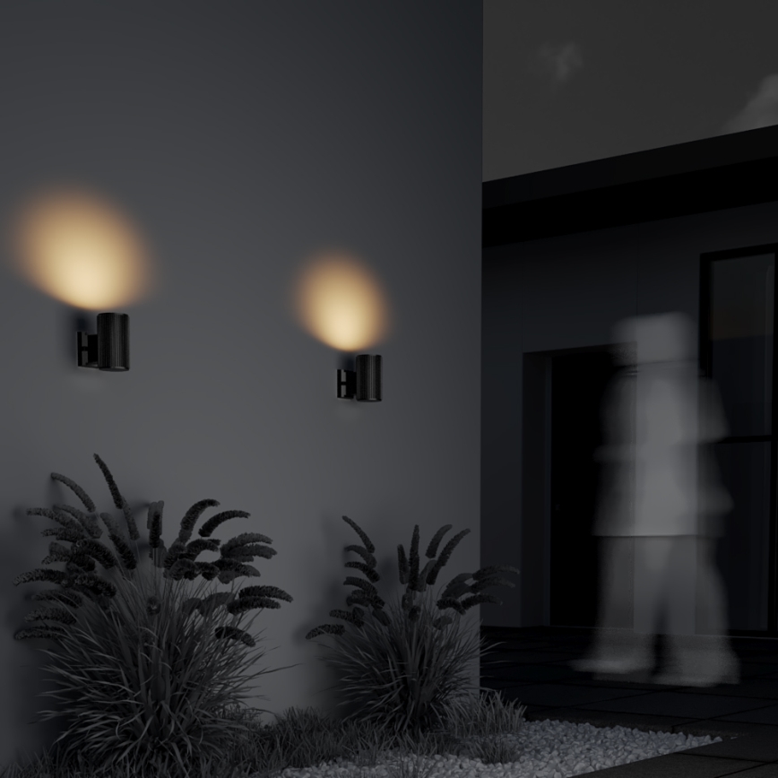 Maytoni O419WL-01B - Zewnętrzny kinkiet RANDO 1xE27/60W/230V IP54 czarny