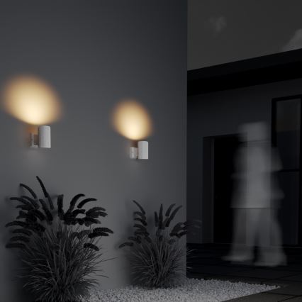 Maytoni O419WL-01W - Zewnętrzny kinkiet RANDO 1xE27/60W/230V IP54 biały