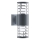 Maytoni O576WL-02GR - Kinkiet zewnętrzny BRONX 2xE27/60W/230V IP54 antracyt
