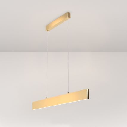 Maytoni P010PL-L23G3K - LED Żyrandol na lince STEP LED/23W/230V 3000K 91 cm złoty