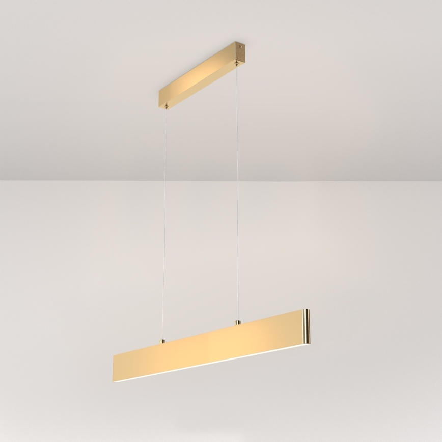 Maytoni P010PL-L23G3K - LED Żyrandol na lince STEP LED/23W/230V 3000K 91 cm złoty