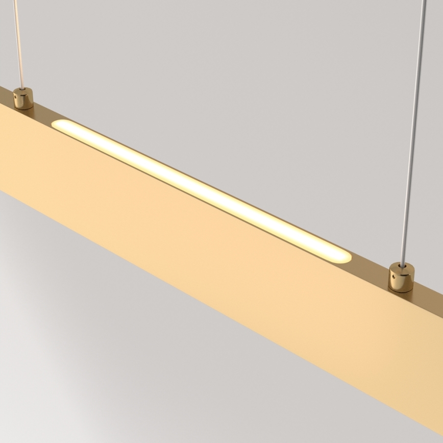 Maytoni P010PL-L23G3K - LED Żyrandol na lince STEP LED/23W/230V 3000K 91 cm złoty
