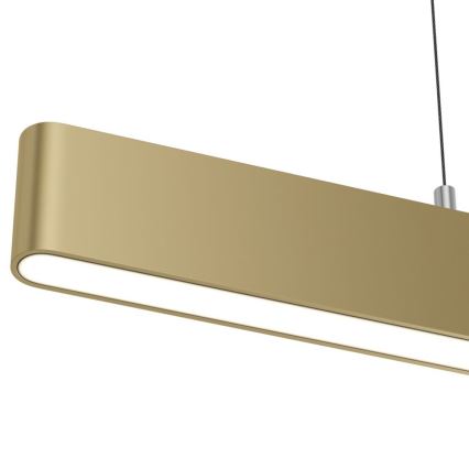 Maytoni P010PL-L23G3K - LED Żyrandol na lince STEP LED/23W/230V 3000K 91 cm złoty