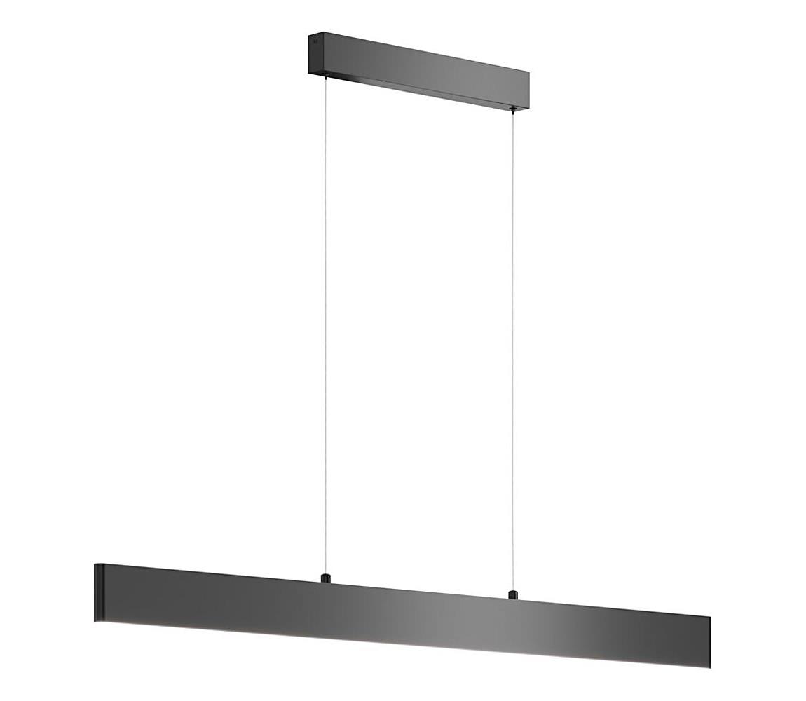 Maytoni P010PL-L30B4K- LED Żyrandol na lince STEP LED/30W/230V 4000K 118,5 cm czarny