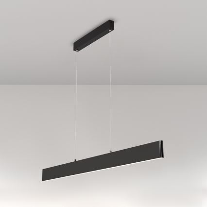 Maytoni P010PL-L30B4K - LED Żyrandol na lince STEP LED/30W/230V 4000K 118,5 cm czarny