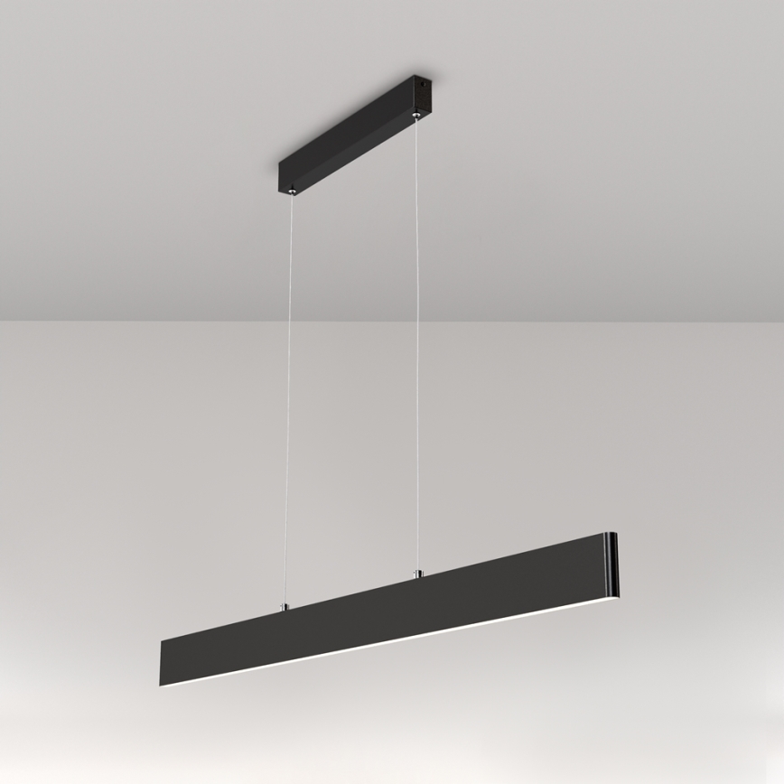 Maytoni P010PL-L30B4K - LED Żyrandol na lince STEP LED/30W/230V 4000K 118,5 cm czarny
