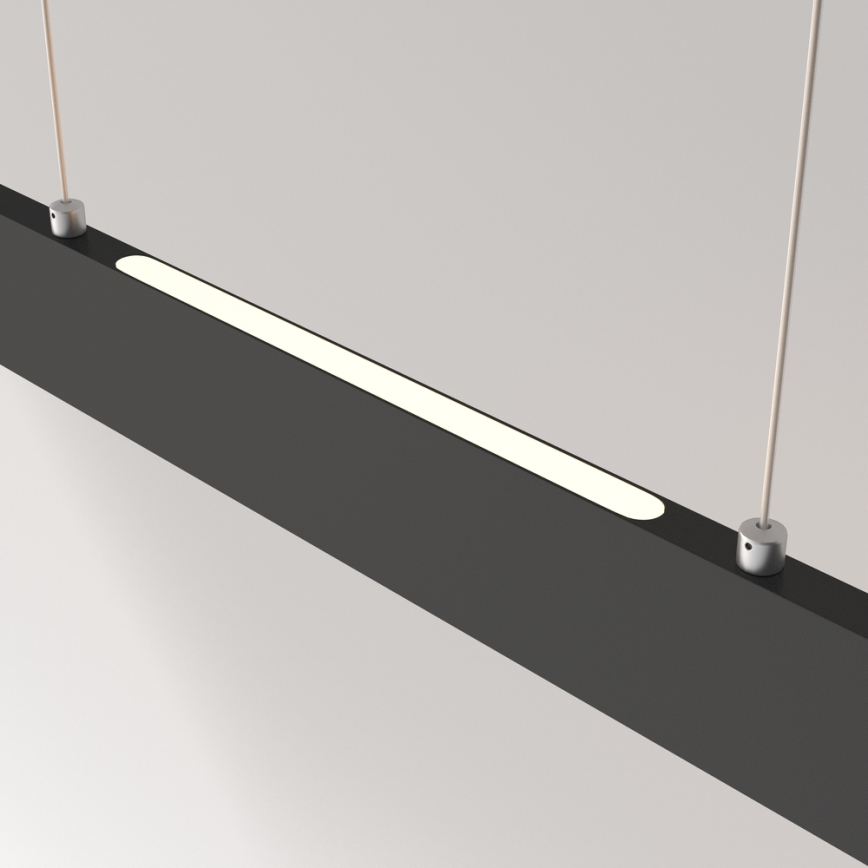 Maytoni P010PL-L30B4K - LED Żyrandol na lince STEP LED/30W/230V 4000K 118,5 cm czarny