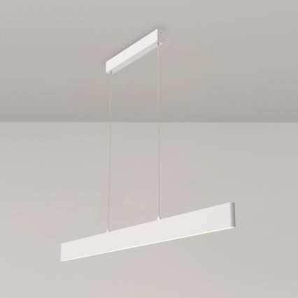 Maytoni P010PL-L30W4K - LED Żyrandol na lince STEP LED/30W/230V 4000K 118,5 cm biały