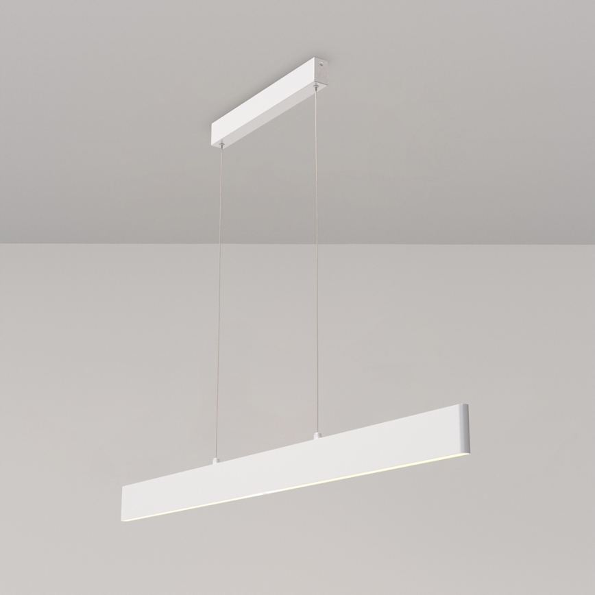 Maytoni P010PL-L30W4K - LED Żyrandol na lince STEP LED/30W/230V 4000K 118,5 cm biały