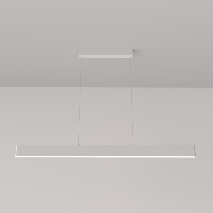 Maytoni P010PL-L30W4K - LED Żyrandol na lince STEP LED/30W/230V 4000K 118,5 cm biały