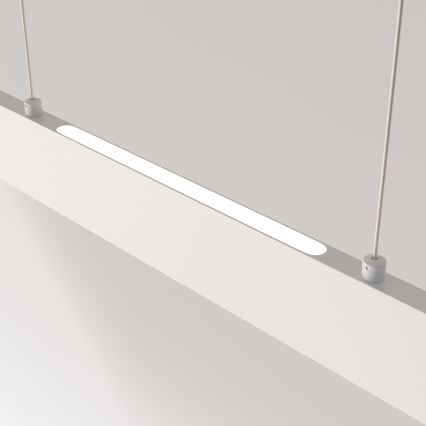 Maytoni P010PL-L30W4K - LED Żyrandol na lince STEP LED/30W/230V 4000K 118,5 cm biały