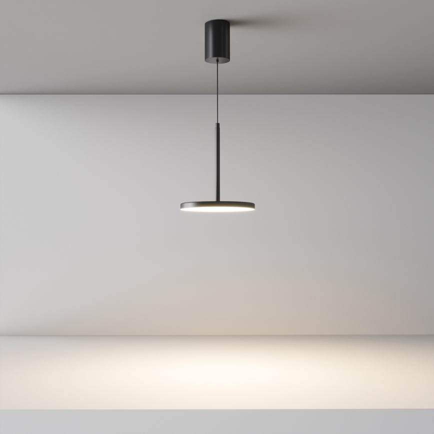 Maytoni P076PL-L12W3K-B - LED Żyrandol na lince PLATO LED/12W/230V 3000K czarny