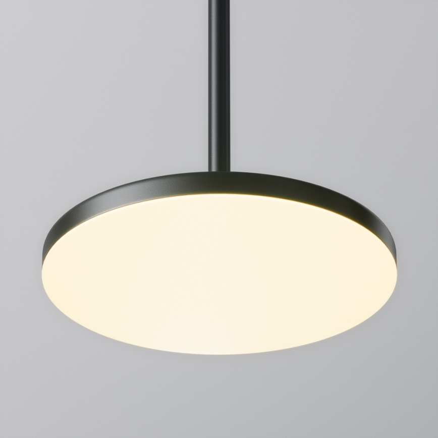 Maytoni P076PL-L12W3K-B - LED Żyrandol na lince PLATO LED/12W/230V 3000K czarny