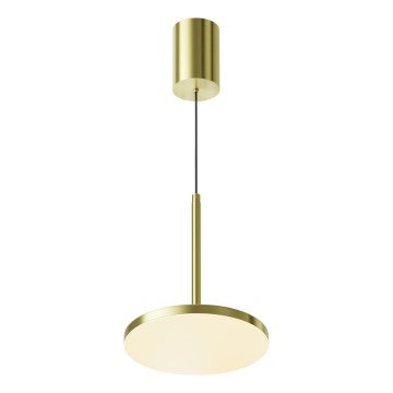 Maytoni P076PL-L12W3K-BS - LED Żyrandol na lince PLATO LED/12W/230V 3000K złoty