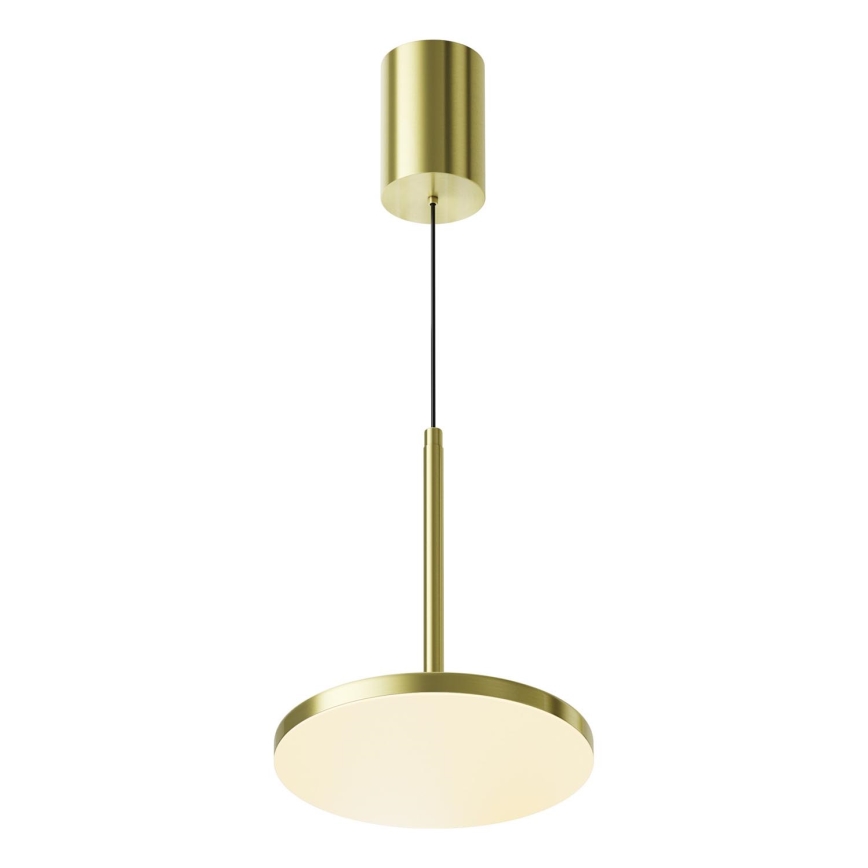 Maytoni P076PL-L12W3K-BS - LED Żyrandol na lince PLATO LED/12W/230V 3000K złoty