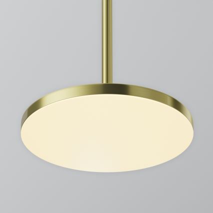 Maytoni P076PL-L12W3K-BS - LED Żyrandol na lince PLATO LED/12W/230V 3000K złoty