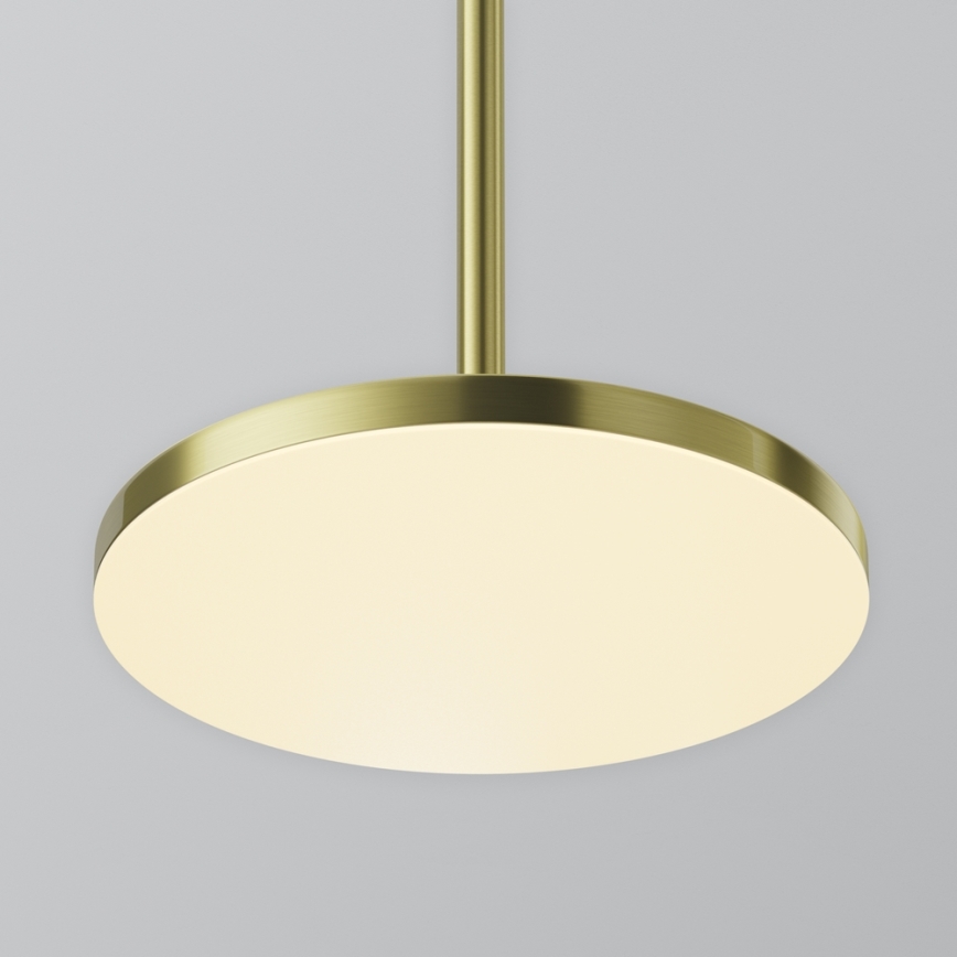 Maytoni P076PL-L12W3K-BS - LED Żyrandol na lince PLATO LED/12W/230V 3000K złoty