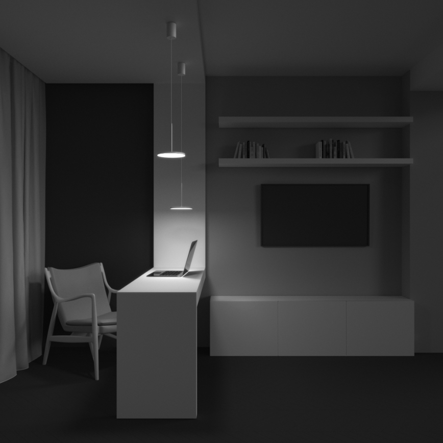 Maytoni P076PL-L12W3K-W - LED Żyrandol na lince PLATO LED/12W/230V 3000K biały