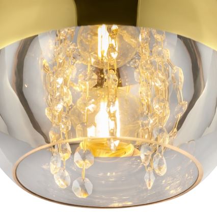 Maytoni P140-PL-110-1-G - Żyrandol na lince FERMI 1xE27/60W/230V złoty