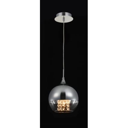 Maytoni P140-PL-110-1-N - Żyrandol na lince FERMI 1xE27/60W/230V chrom błyszczący