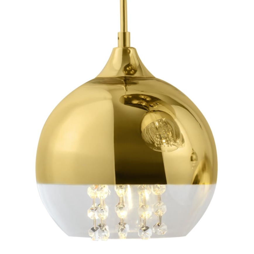 Maytoni P140-PL-170-5-G - Żyrandol na lince FERMI 5xE27/60W/230V złoty