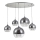 Maytoni P140-PL-170-5-N - Żyrandol na lince FERMI 5xE27/60W/230V chrom błyszczący