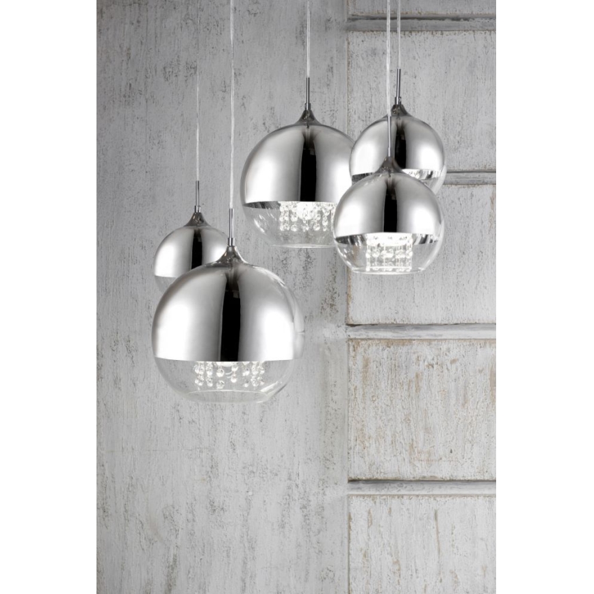 Maytoni P140-PL-170-5-N - Żyrandol na lince FERMI 5xE27/60W/230V chrom błyszczący