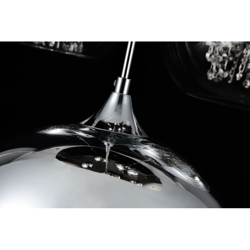 Maytoni P140-PL-170-5-N - Żyrandol na lince FERMI 5xE27/60W/230V chrom błyszczący