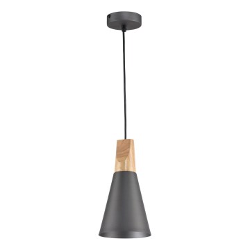 Maytoni P359-PL-140-C - Żyrandol na lince BICONES 1xE27/60W/230V śr. 14 cm szary/beżowy