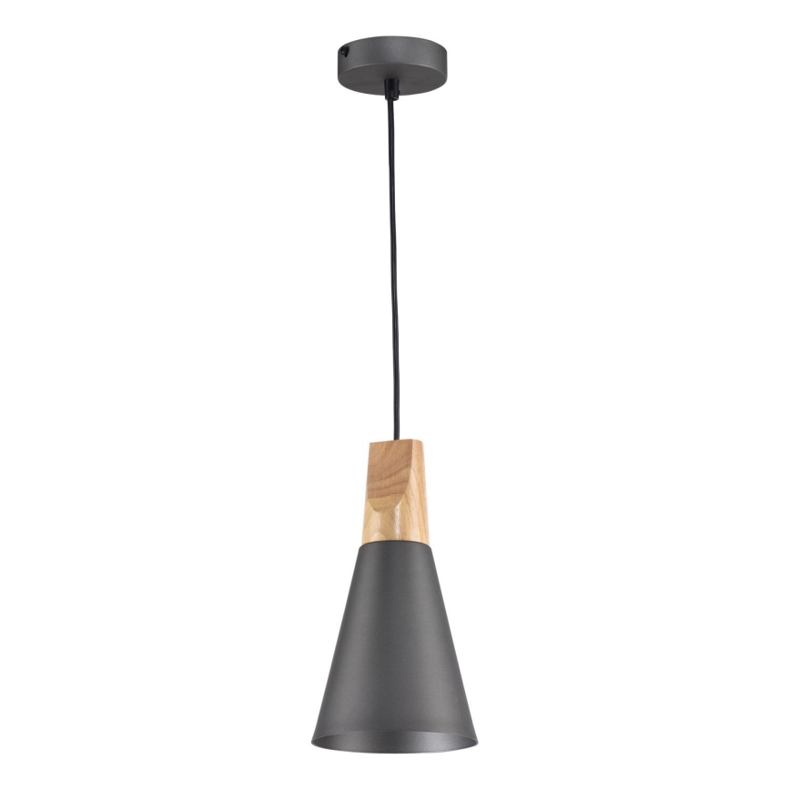 Maytoni P359-PL-140-C - Żyrandol na lince BICONES 1xE27/60W/230V śr. 14 cm szary/beżowy