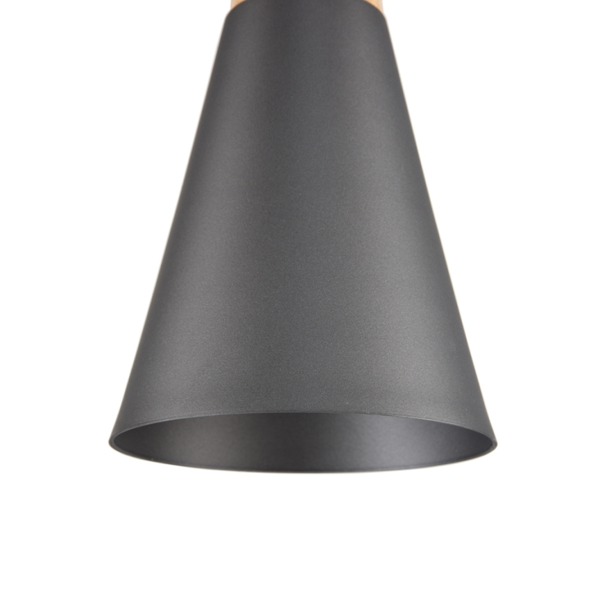 Maytoni P359-PL-140-C - Żyrandol na lince BICONES 1xE27/60W/230V śr. 14 cm szary/beżowy