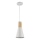 Maytoni P359-PL-140-W - Żyrandol na lince BICONES 1xE27/60W/230V śr. 14 cm biały/beżowy