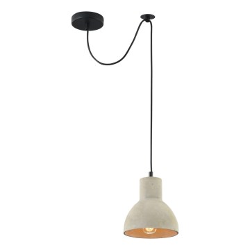 Maytoni T434-PL-01-GR - Żyrandol na lince BRONI 1xE27/60W/230V śr. 16 cm szary
