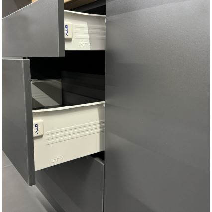 Meble kuchenne ELISE 240 cm grafit