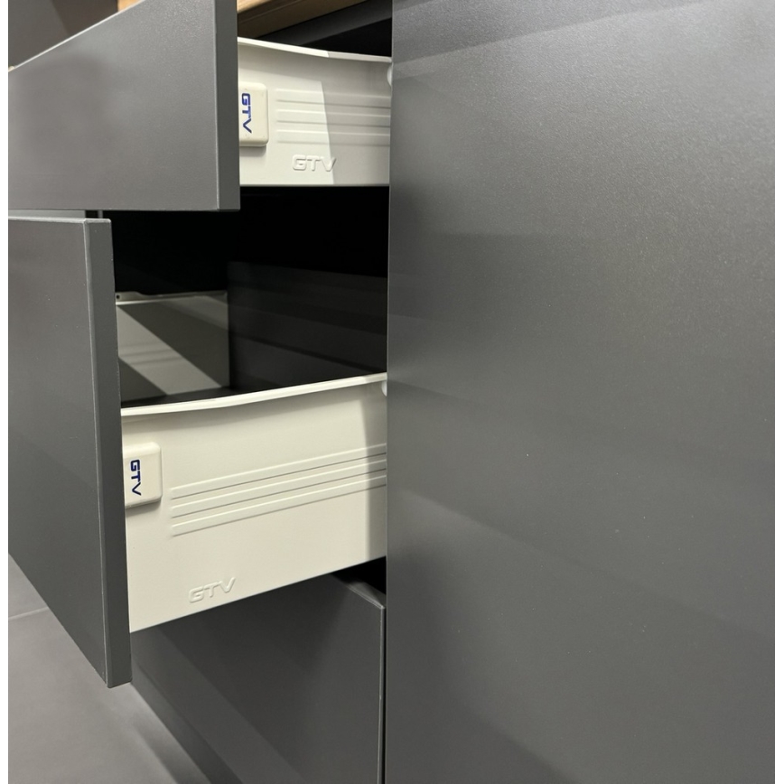 Meble kuchenne ELISE 240 cm grafit