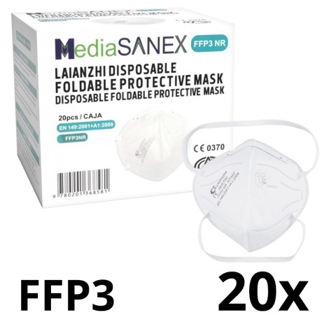 Media Sanex LAIANZHI KP302 Respirator FFP3 20 szt.