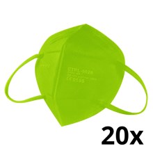 Media Sanex Respirator FFP2 NR / KN95 zielony 20 szt.