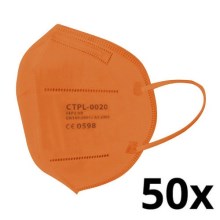 Media Sanex Respirator FFP2 NR Pomarańczowy 50 szt.