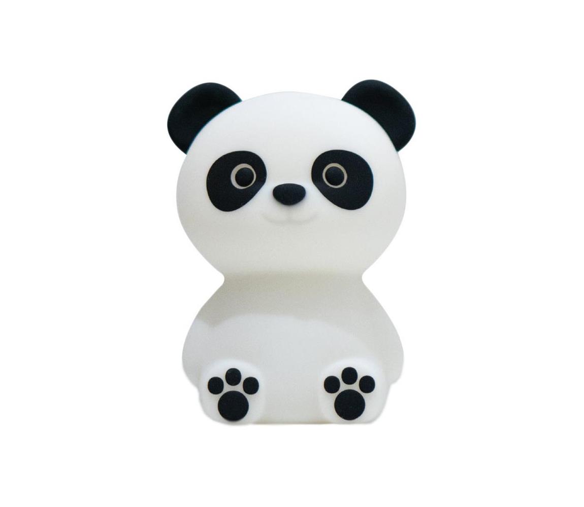 MegaLight - LED RGB Ściemnialna dziecięca dotykowa lampa PADDY PANDA LED/5V