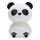 MegaLight - LED RGB Ściemnialna ładowalna dziecięca dotykowa lampa PADDY PANDA LED/5V