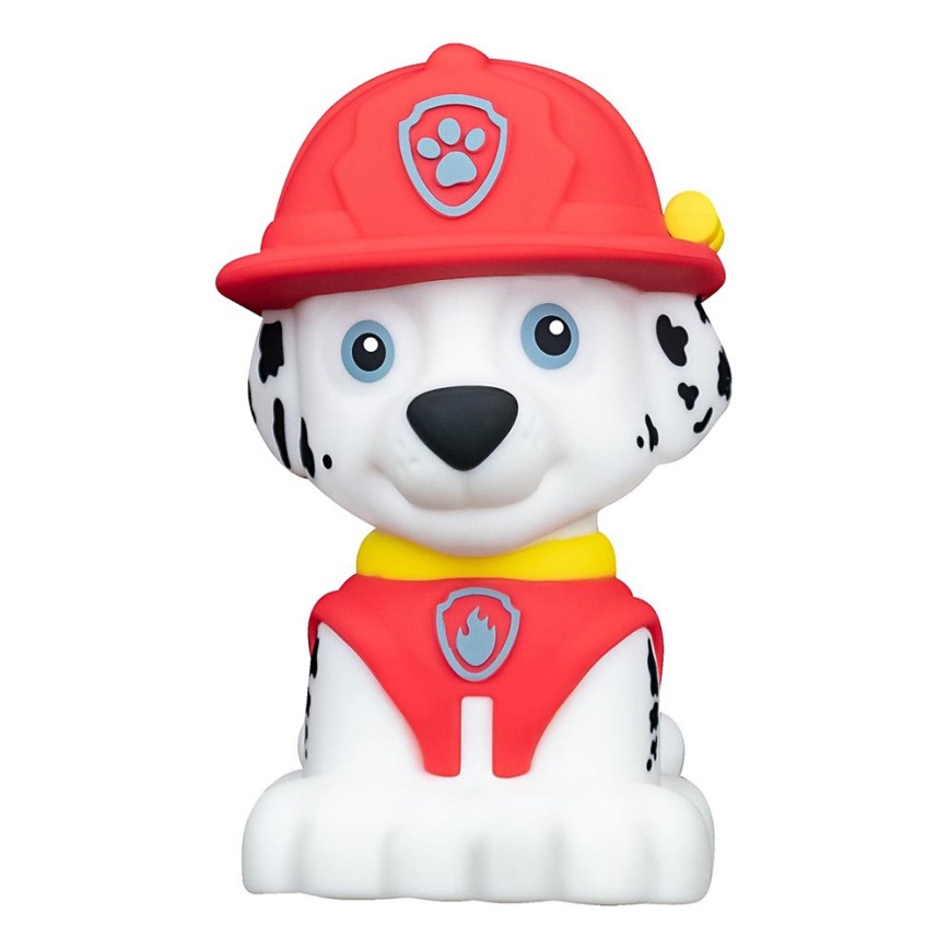 MegaLight - LED Ściemnialna ładowalna dziecięca lampa PAW PATROL MARSHALL LED/5V